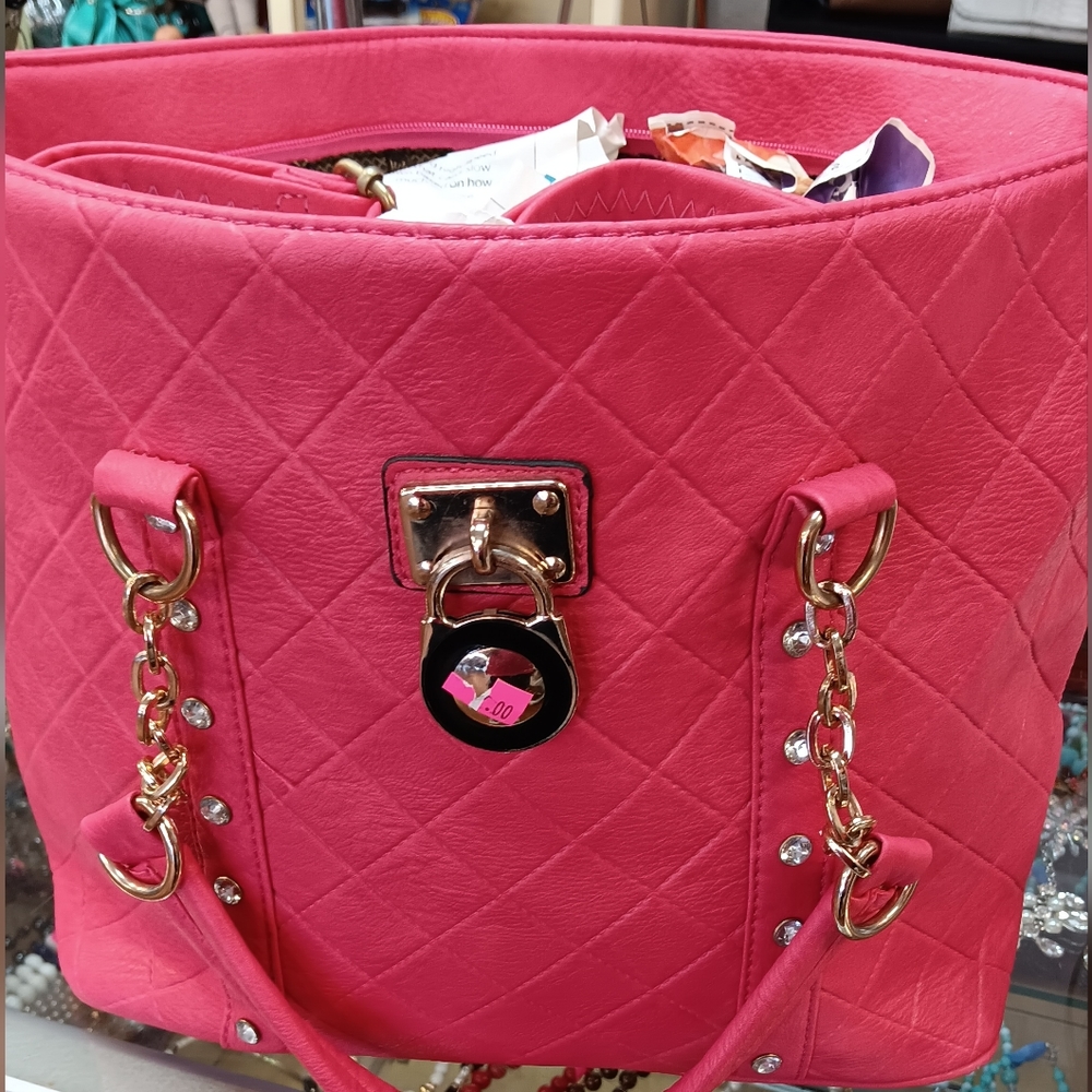 Pink purse